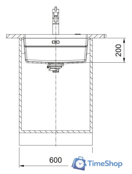 Кухонная мойка Franke Kanon KNG PRO 110-52 125.0749.655 (белый полярный) - Изображение №6 — Интернет-магазин Time-Shop