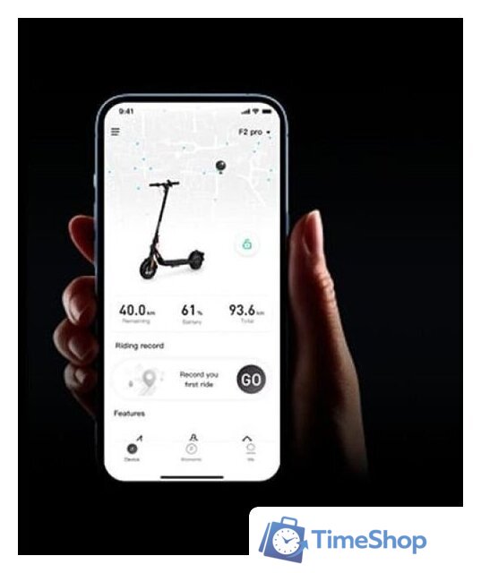 Электросамокат Ninebot Kickscooter F2 - Изображение №7 — Интернет-магазин Time-Shop