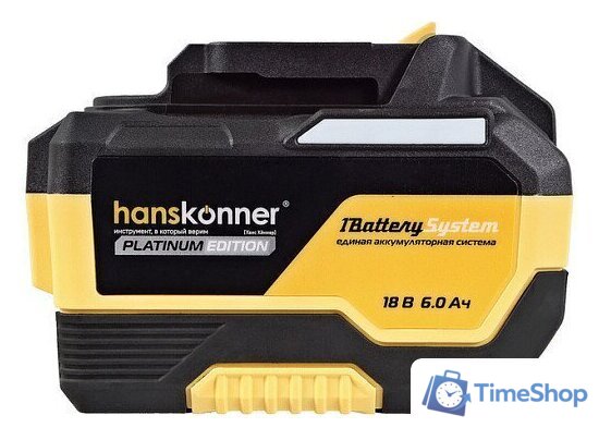Аккумулятор Hanskonner HBP2006 (18В/6 Ah) - Изображение №7 — Интернет-магазин Time-Shop