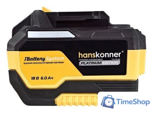 Аккумулятор Hanskonner HBP2006 (18В/6 Ah) - Изображение №8 — Интернет-магазин Time-Shop