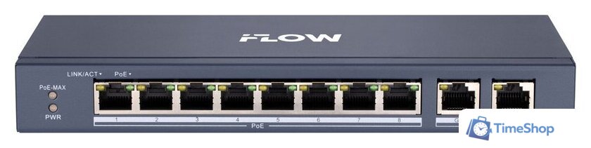 Неуправляемый коммутатор iFlow F-SW-EU410POE-V/L - Изображение №1 — Интернет-магазин Time-Shop