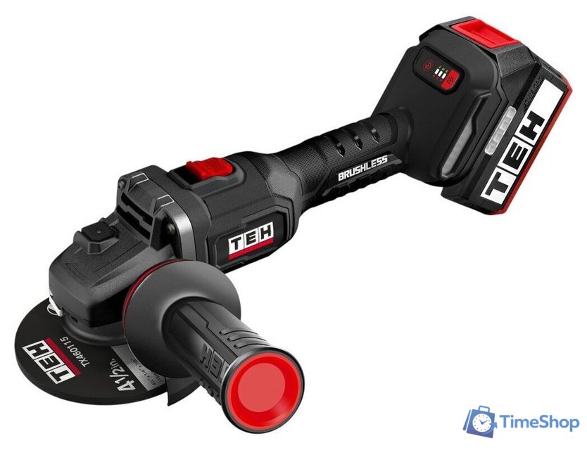 Угловая шлифмашина TEH LG125M-1B (с 1-им АКБ) - Изображение №1 — Интернет-магазин Time-Shop