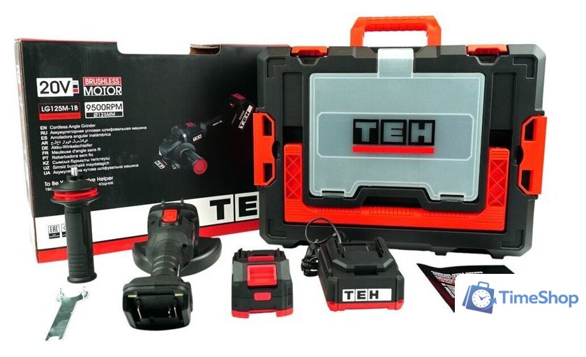 Угловая шлифмашина TEH LG125M-1B (с 1-им АКБ) - Изображение №2 — Интернет-магазин Time-Shop