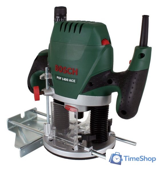 Вертикальный фрезер Bosch POF 1400 ACE (060326C820) - Изображение №3 — Интернет-магазин Time-Shop