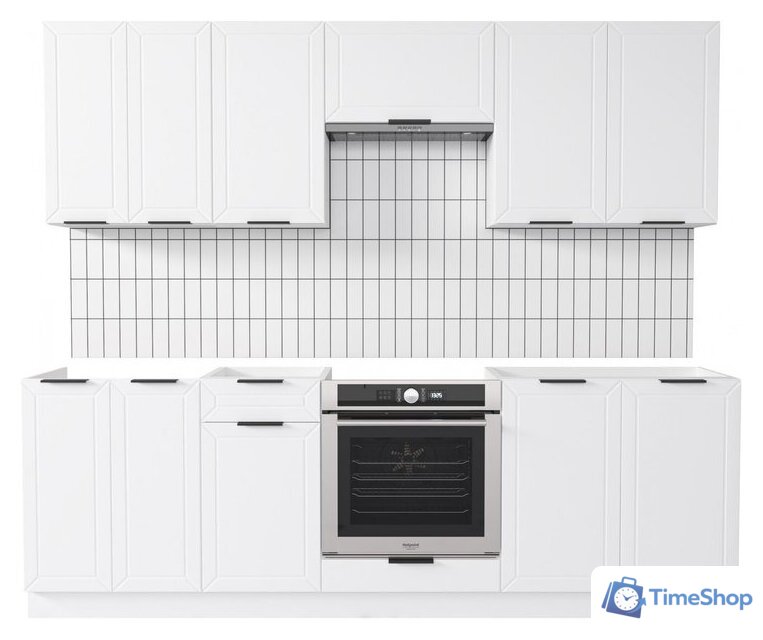 Готовая кухня Mio Tesoro Корнелия Ода-плюс 2.4 без столешницы (белый) - Изображение №1 — Интернет-магазин Time-Shop