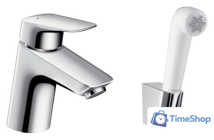Смеситель с лейкой для биде Hansgrohe Logis 71290000 - Изображение №1 — Интернет-магазин Time-Shop