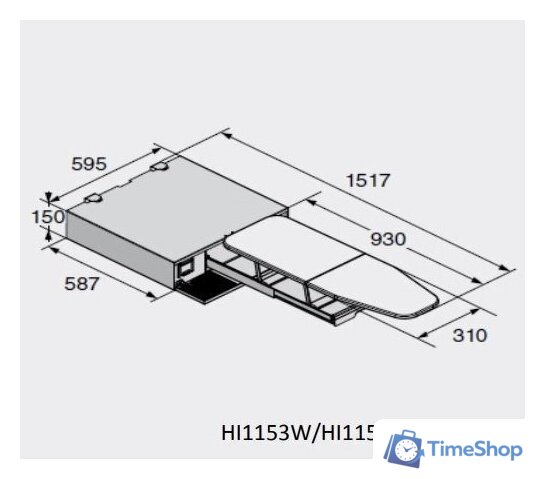 Гладильная доска ASKO HI1153S - Изображение №2 — Интернет-магазин Time-Shop