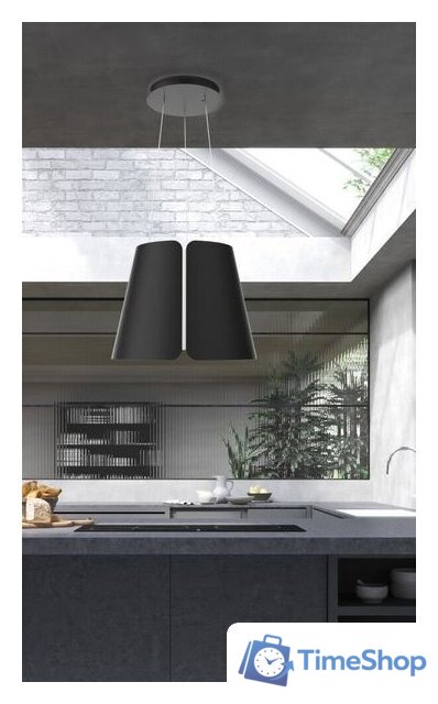 Кухонная вытяжка Faber Beat BK Matt F45 345.0612.337 - Изображение №2 — Интернет-магазин Time-Shop