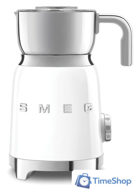 Автоматический вспениватель молока Smeg MFF11WHEU - Изображение №7 — Интернет-магазин Time-Shop