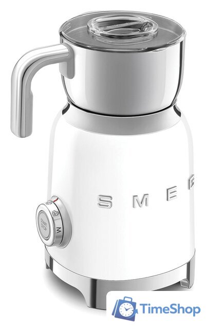 Автоматический вспениватель молока Smeg MFF11WHEU - Изображение №4 — Интернет-магазин Time-Shop