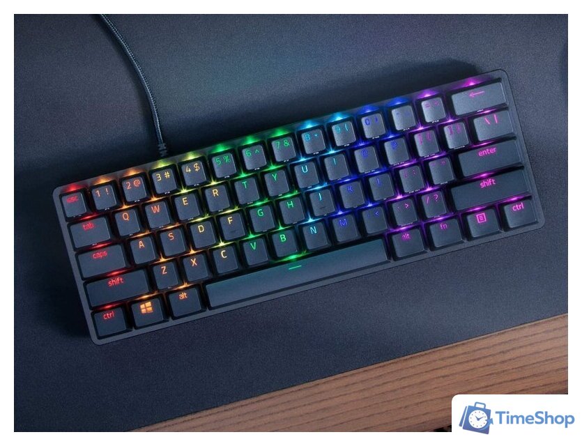 Клавиатура Razer Huntsman Mini Clicky (черный, нет кириллицы) - Изображение №5 — Интернет-магазин Time-Shop