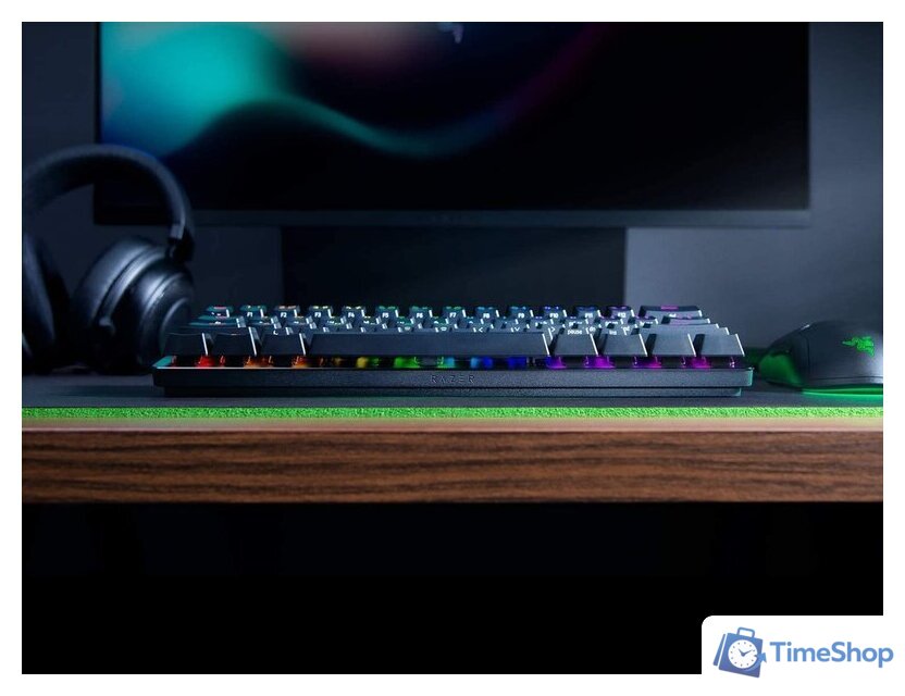 Клавиатура Razer Huntsman Mini Clicky (черный, нет кириллицы) - Изображение №8 — Интернет-магазин Time-Shop