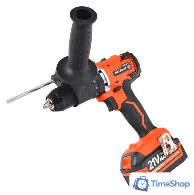 Ударная дрель-шуруповерт Patriot BR 216UES-h 180301565 (с 2-мя АКБ, кейс) - Изображение №5 — Интернет-магазин Time-Shop