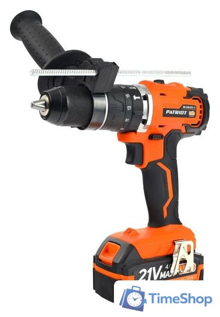 Ударная дрель-шуруповерт Patriot BR 216UES-h 180301565 (с 2-мя АКБ, кейс) - Изображение №1 — Интернет-магазин Time-Shop