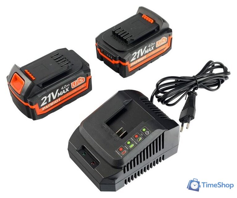 Ударная дрель-шуруповерт Patriot BR 216UES-h 180301565 (с 2-мя АКБ, кейс) - Изображение №11 — Интернет-магазин Time-Shop