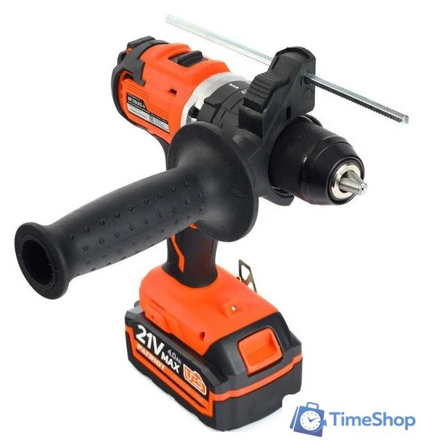 Ударная дрель-шуруповерт Patriot BR 216UES-h 180301565 (с 2-мя АКБ, кейс) - Изображение №4 — Интернет-магазин Time-Shop