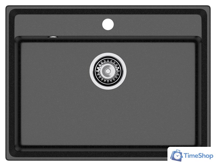 Кухонная мойка GranFest GF-LV-660 (черный) - Изображение №1 — Интернет-магазин Time-Shop