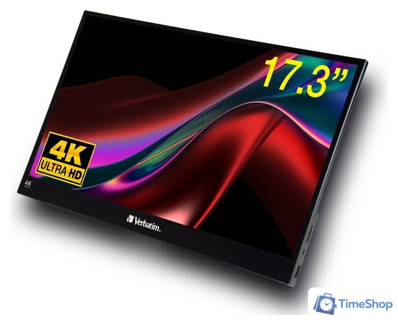 Портативный монитор Verbatim PMT-17-4K 32239 - Изображение №2 — Интернет-магазин Time-Shop
