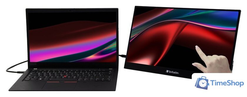 Портативный монитор Verbatim PMT-17-4K 32239 - Изображение №7 — Интернет-магазин Time-Shop