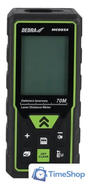 Лазерный дальномер Dedra MC0934 - Изображение №1 — Интернет-магазин Time-Shop