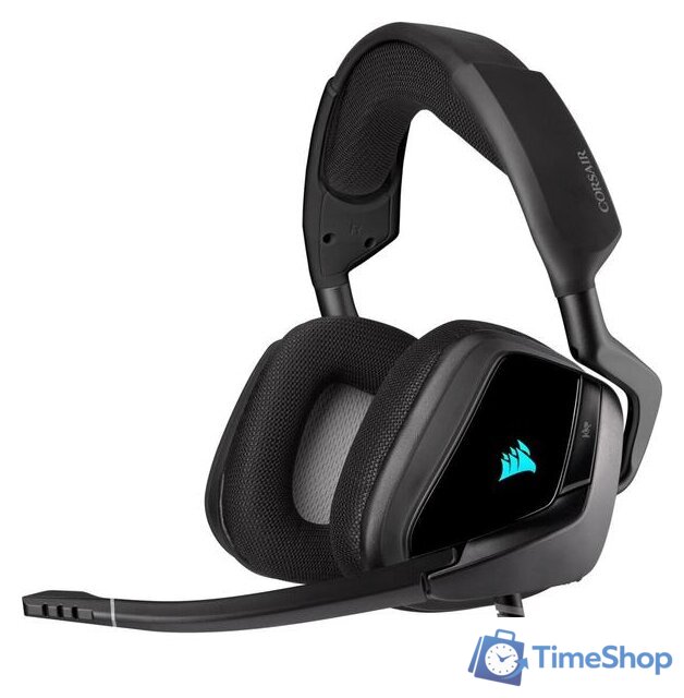 Наушники Corsair VOID RGB Elite USB (карбон) - Изображение №1 — Интернет-магазин Time-Shop