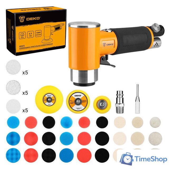 Пневмошлифмашина Deko DKOS75 063-4380 - Изображение №1 — Интернет-магазин Time-Shop