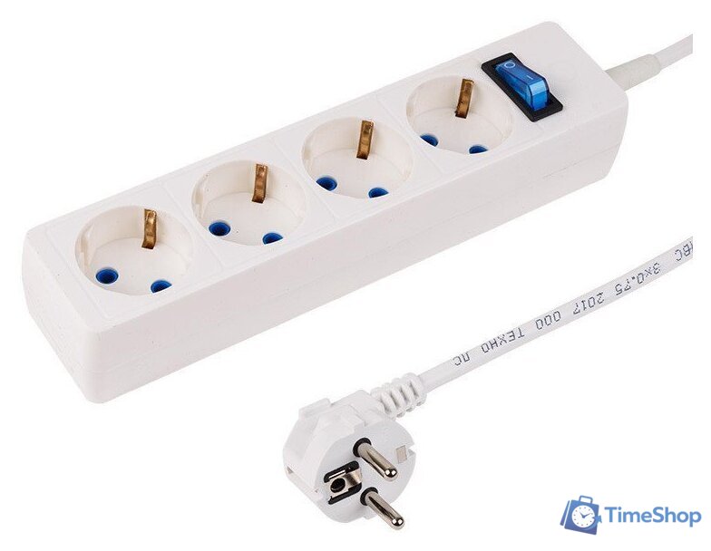 Сетевой фильтр PROconnect Standard 11-7229 (белый) - Изображение №1 — Интернет-магазин Time-Shop