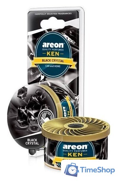  Areon Ken Blister Black Crystal ARE-AKB03 - Изображение №1 — Интернет-магазин Time-Shop