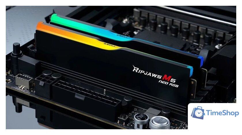 Оперативная память G.Skill Ripjaws M5 Neo RGB 2x16ГБ DDR5 6000 МГц F5-6000J2836G16GX2-RM5NRK - Изображение №4 — Интернет-магазин Time-Shop