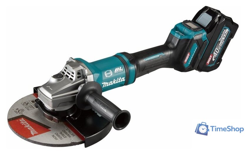 Угловая шлифмашина Makita GA038GT201 (с 2-мя АКБ, кейс) - Изображение №1 — Интернет-магазин Time-Shop