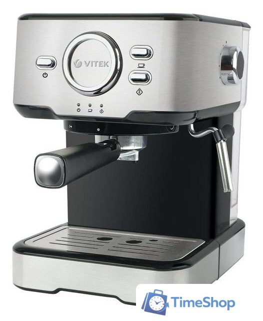 Рожковая кофеварка Vitek VT-1520 - Изображение №1 — Интернет-магазин Time-Shop
