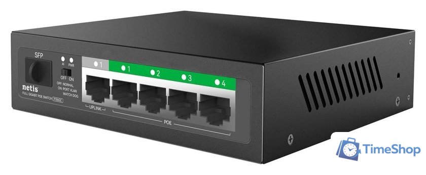 Неуправляемый коммутатор Netis P106GC - Изображение №3 — Интернет-магазин Time-Shop