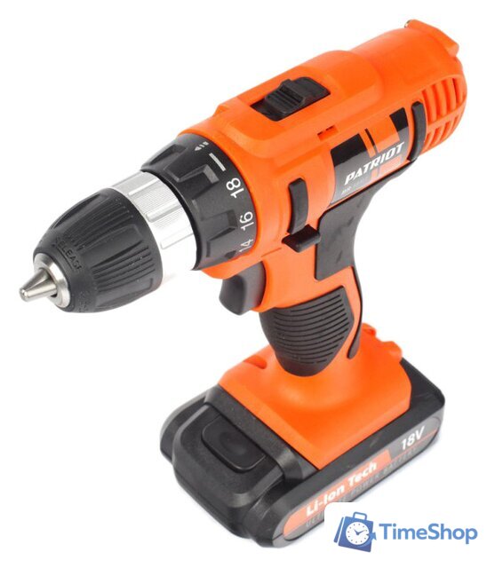 Дрель-шуруповерт Patriot BR 181LI [180201425] - Изображение №9 — Интернет-магазин Time-Shop