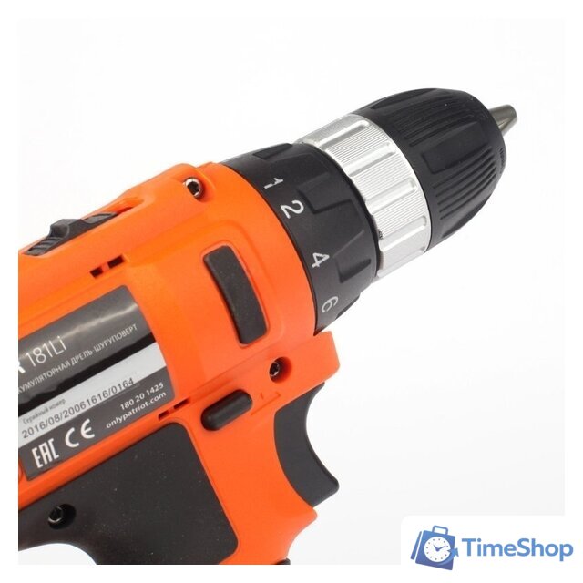 Дрель-шуруповерт Patriot BR 181LI [180201425] - Изображение №5 — Интернет-магазин Time-Shop