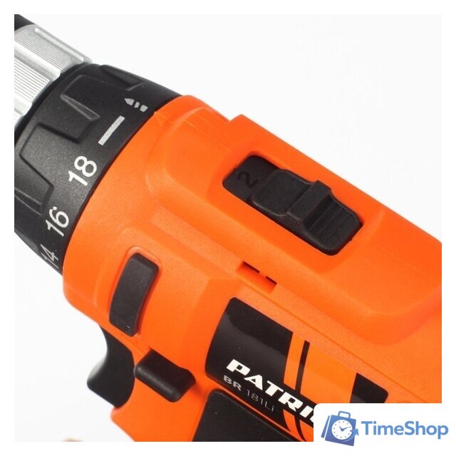 Дрель-шуруповерт Patriot BR 181LI [180201425] - Изображение №3 — Интернет-магазин Time-Shop