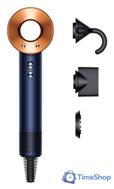 Фен Dyson HD07 Supersonic 113277-01 (евровилка, берлинская лазурь/медный) - Изображение №1 — Интернет-магазин Time-Shop