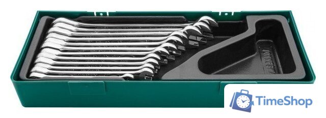 Набор ключей Jonnesway W45112SP (12 предметов) - Изображение №1 — Интернет-магазин Time-Shop