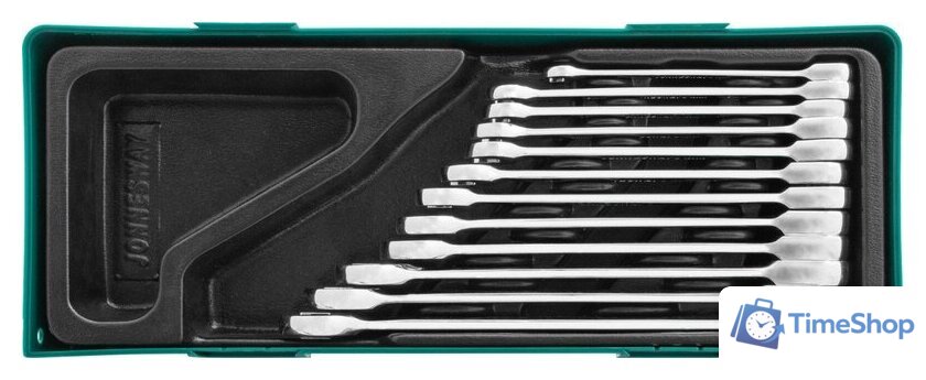 Набор ключей Jonnesway W45112SP (12 предметов) - Изображение №2 — Интернет-магазин Time-Shop