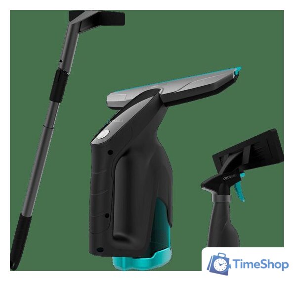 Стеклоочиститель Cecotec Conga PopStar Glass Titanium 05722 - Изображение №3 — Интернет-магазин Time-Shop