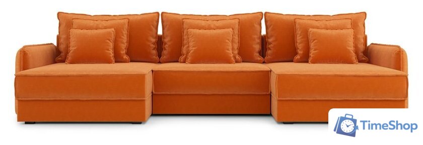 П-образный диван Mio Tesoro Кросби М102 (Velutto 60) - Изображение №2 — Интернет-магазин Time-Shop