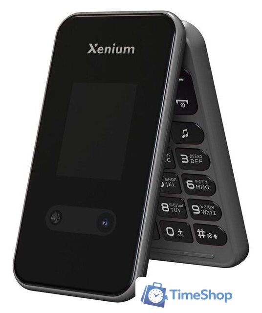 Кнопочный телефон Xenium X680 (темно-серый) - Изображение №5 — Интернет-магазин Time-Shop