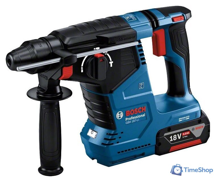 Перфоратор Bosch GBH 187-LI Professional 0611923020 (без АКБ) - Изображение №2 — Интернет-магазин Time-Shop