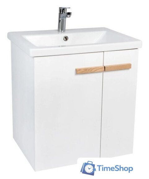  Viant Тумба под умывальник Мюнхен Como 80 VMUN80COBEL-T2STP (белый) - Изображение №1 — Интернет-магазин Time-Shop