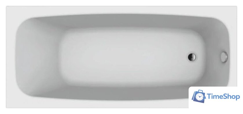 Ванна Berges Wasserhaus Nelu 180x80 050024 - Изображение №1 — Интернет-магазин Time-Shop
