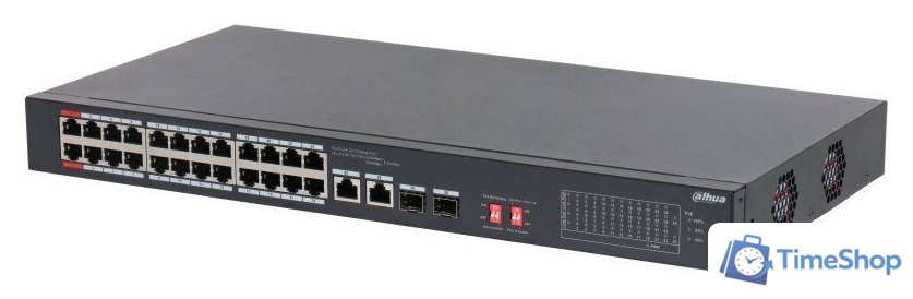Неуправляемый коммутатор Dahua DH-S3226-24ET-240 - Изображение №1 — Интернет-магазин Time-Shop