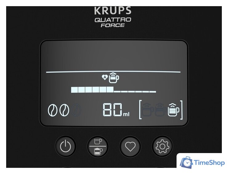 Кофемашина Krups Arabica Latte EA819N - Изображение №8 — Интернет-магазин Time-Shop