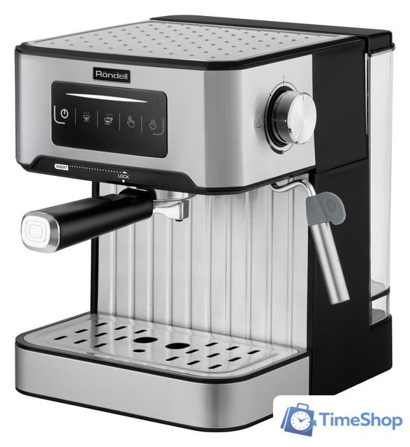 Рожковая кофеварка Rondell RDE-1106 - Изображение №1 — Интернет-магазин Time-Shop