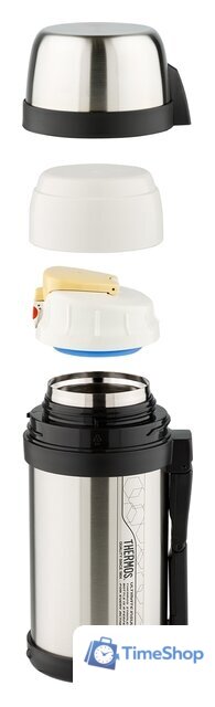Термос для еды THERMOS FDH-1405-SBK 1.4л (серебристый) - Изображение №2 — Интернет-магазин Time-Shop