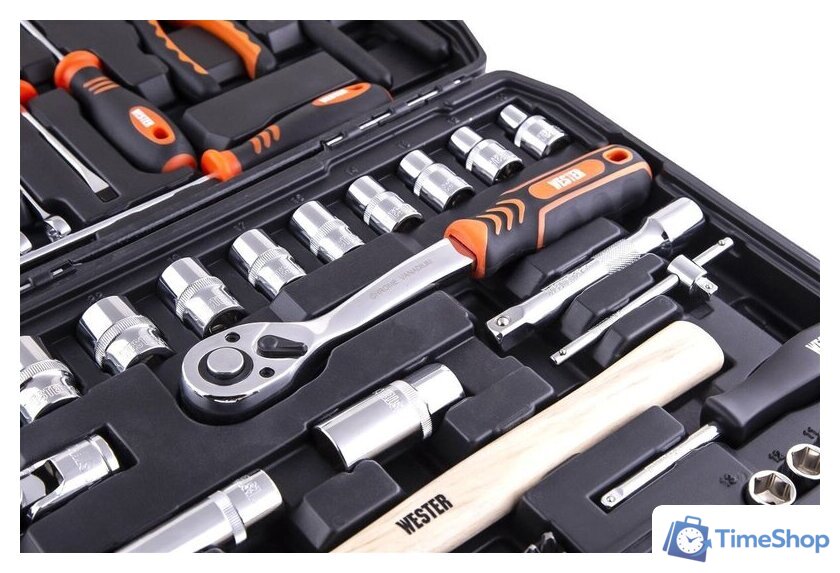 Универсальный набор инструментов Wester WT056 (56 предметов) - Изображение №3 — Интернет-магазин Time-Shop