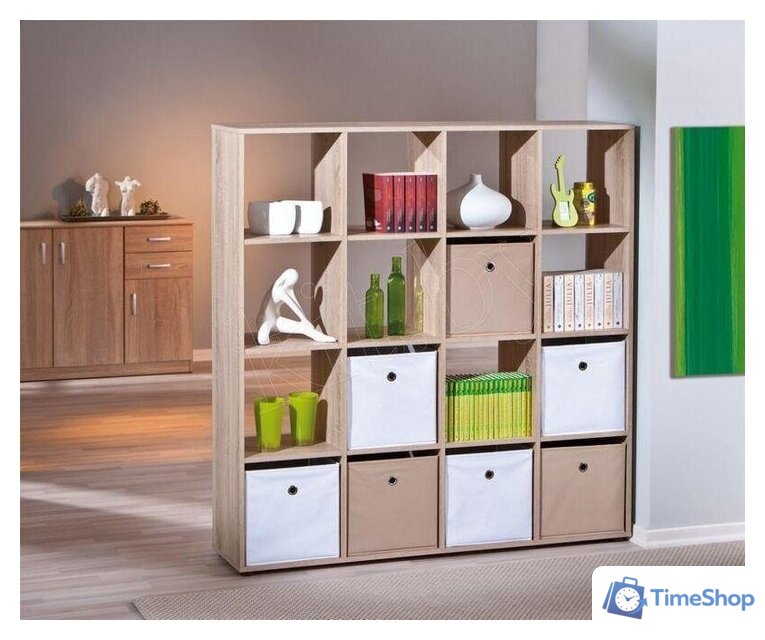 Стеллаж Halmar Luini 16 V-PL-LUINI_16-REGAL (дуб сонома) - Изображение №2 — Интернет-магазин Time-Shop